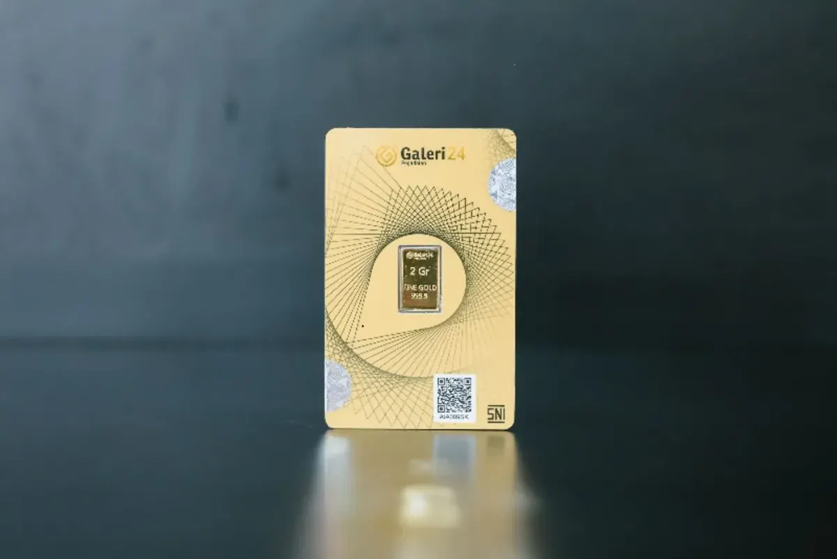 Harga emas logam mulia yang dijual di Pegadaian, mengalami kenaikan, hari ini, Jumat, 7 November 2025. (Sumber: Galeri24)