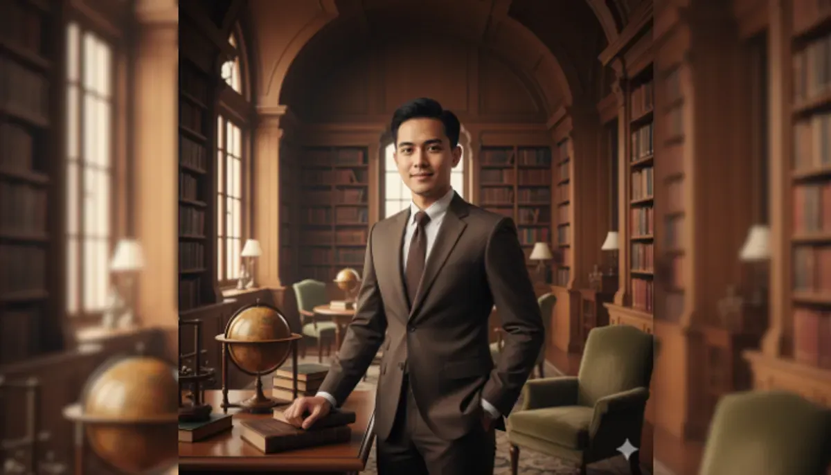 Ikuti panduan lengkap edit foto formal dengan Gemini AI. Ubah foto biasa jadi elegan pakai prompt berikut ini. (Sumber: Poskota/Gemini AI Generated)