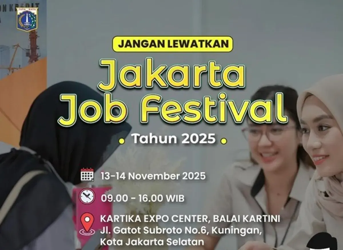 Jakarta Job Festival 2025 hadir kembali, catat tanggalnya! (Sumber: Instagram @dkijakarta)