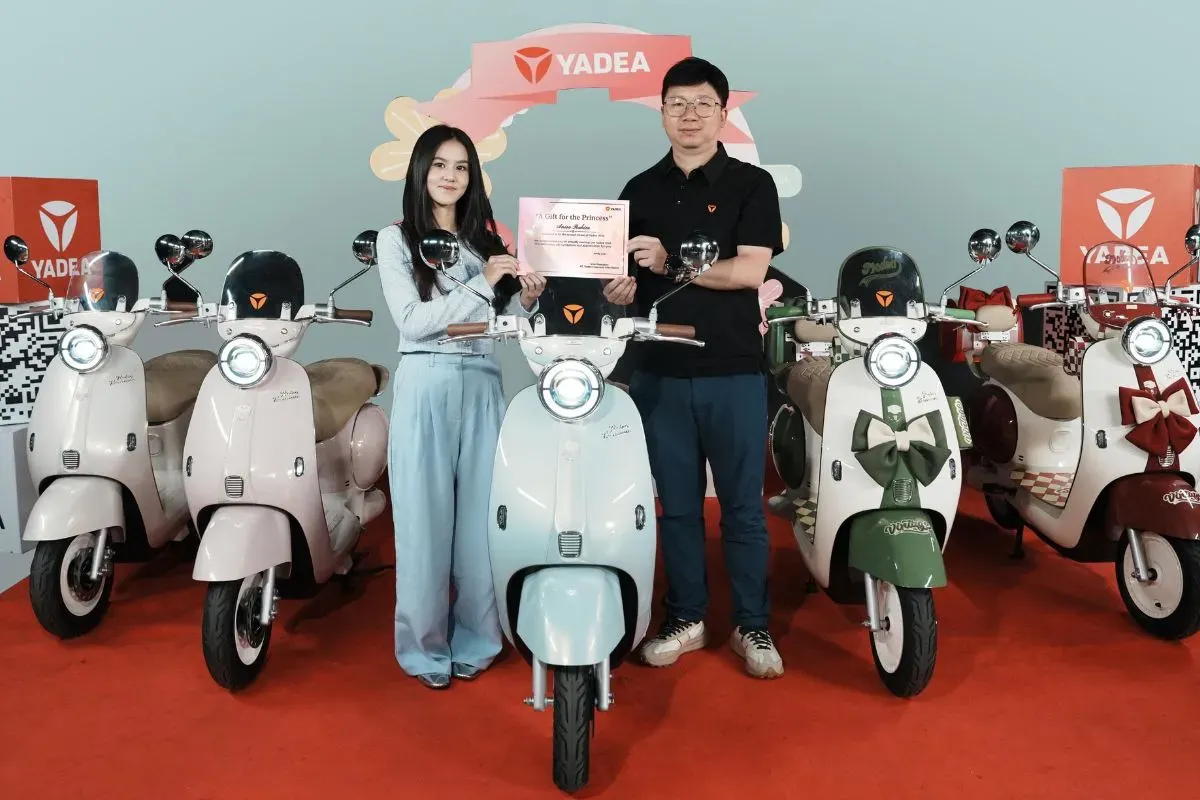 Ilustrasi konsumen sepeda listrik Yadea Ova. (Sumber: Dok. Yadea)