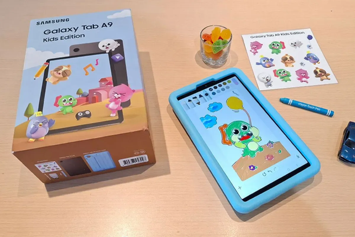 Samsung Galaxy Tab A9 Kids Edition. (Sumber: samsung.com)