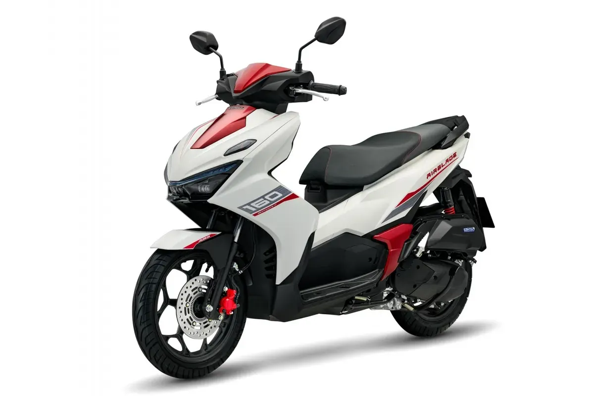 Honda AirBlade 160 model 2026 resmi diluncurkan di Vietnam dengan desain baru. (Sumber: Greatbikers)