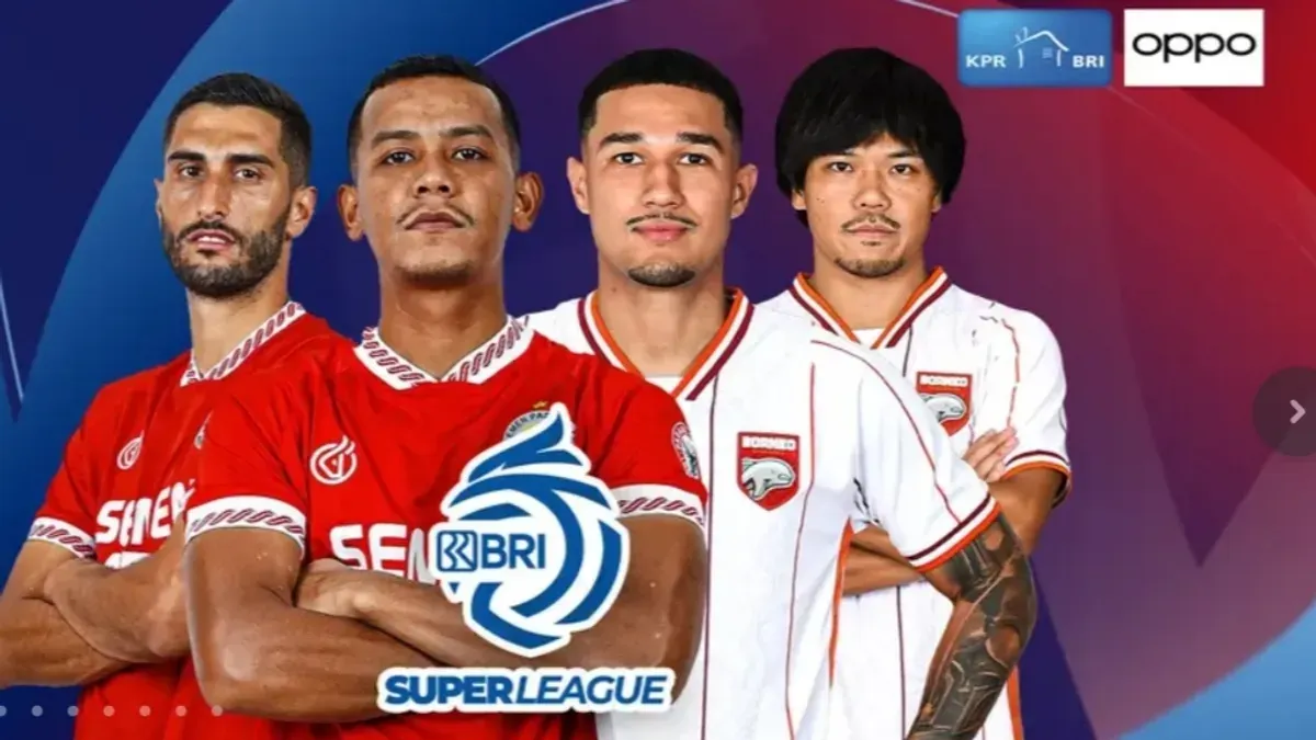 Link live streaming Semen Padang vs Borneo FC di Vidio. (Sumber: Vidio)