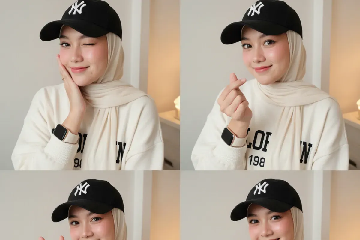 Ilustrasi foto buatan Gemini AI dengan format foto kolase. (Sumber: Poskota/Gemini AI)