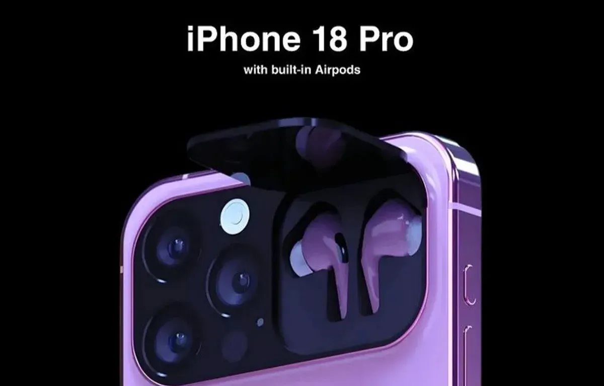 Render konsep iPhone 18 Air dengan desain ultra-tipis dan sistem kamera ganda 48MP yang menjadi daya tarik utama generasi baru ini. (Sumber: Dok/iPhone)