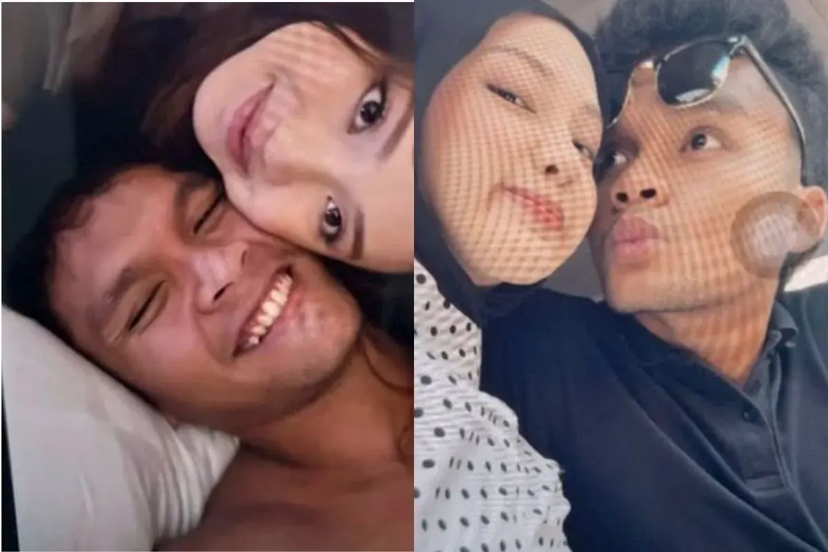 Foto Jule dan Sjafrie Ramadhan yang beredar di media sosial. (Sumber: kolase Instagram)