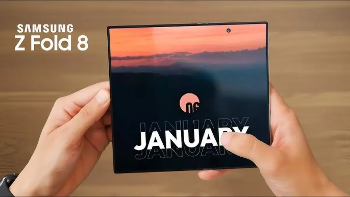 HP Samsung Z Fold 8 (Sumber: YouTube/TechTalkTV)