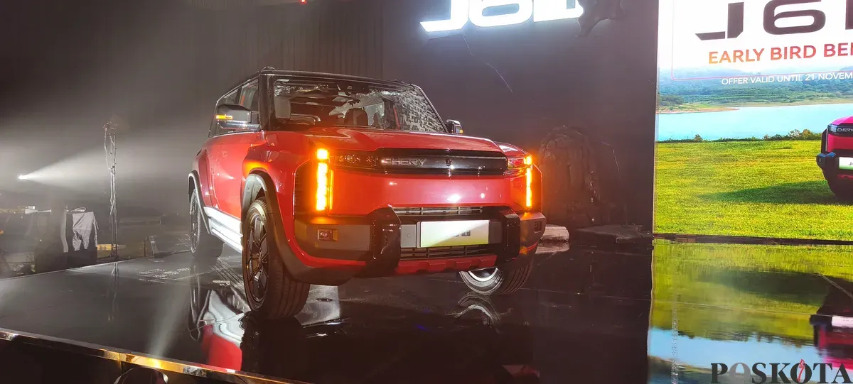 PT Chery Sales Indonesia menyatakan dukungan penuh terhadap rencana pemerintah menghadirkan mobil nasional. (Sumber: Poskota/Erwan Hartawan)