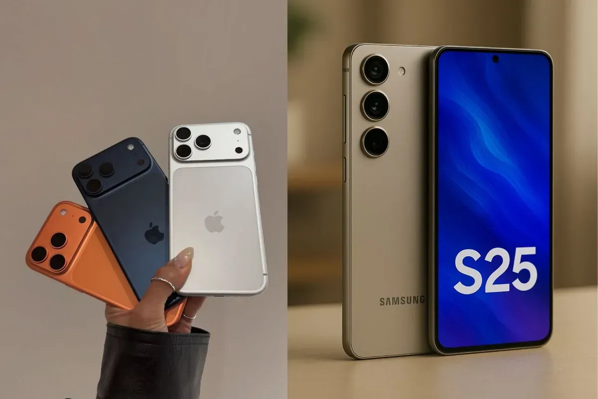 Mengapa iPhone Air 17 dan Galaxy S25 Edge Tak Mampu Pikat Konsumen? (Sumber: Dok/Samsung dan iPhone)