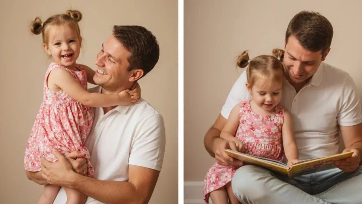 Foto bareng ayah cukup dengan modal Gemini AI (Sumber: Gemini AI)