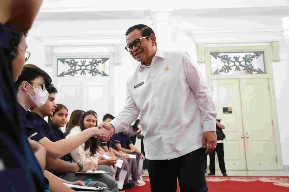 Gubernur DKI Jakarta, Pramono Anung dalam acara bersama penderita HighScope Indonesia. (Sumber: jakarta.go.id)