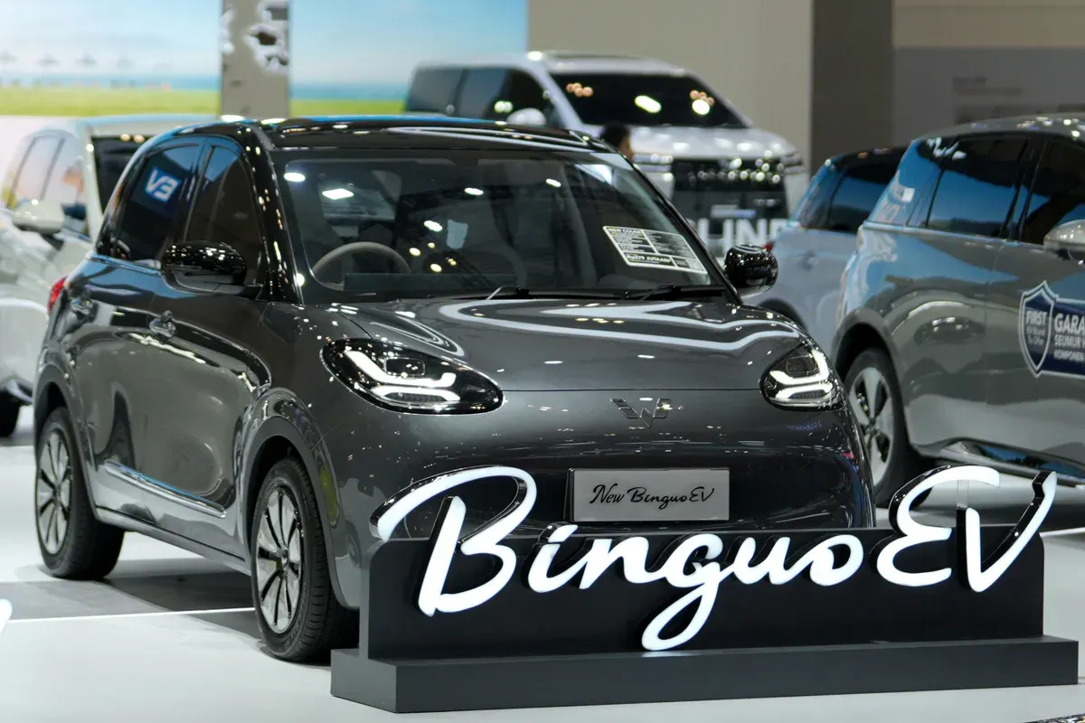 New BinguoEV dinobatkan sebagai Best Value EV dalam ajang GridOto Award 2025. (Sumber: Dok Wuling)