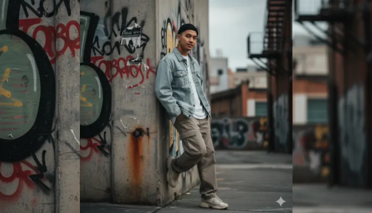 Deretan prompt Gemini AI khusus cowok Indonesia untuk hasil foto realistis dan kece. (Sumber: Poskota/Gemini AI Generated)