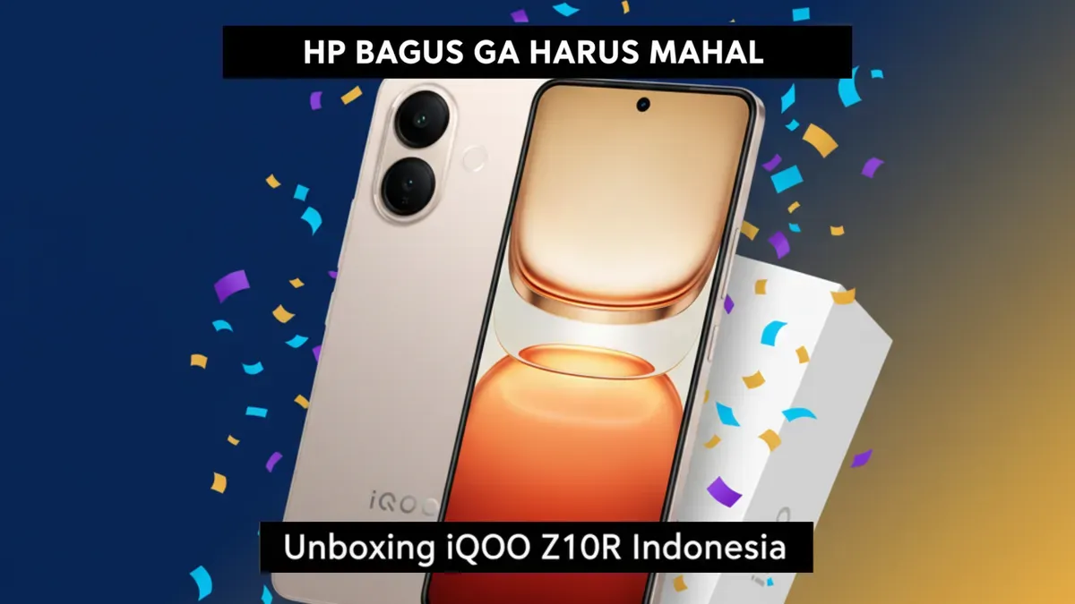 iQOO Z10R 5G: Perpaduan layar 120Hz, baterai besar & charging kilat dalam paket harga yang mengejutkan. (Sumber: Poskota/Yusuf Sidiq)