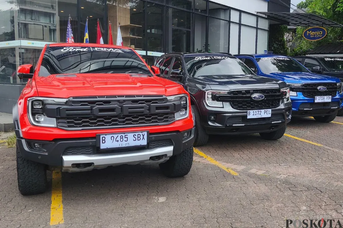 Ford berencana membuka pabrik di Indonesia pada 2027. (Sumber: Poskota/Erwan Hartawan)