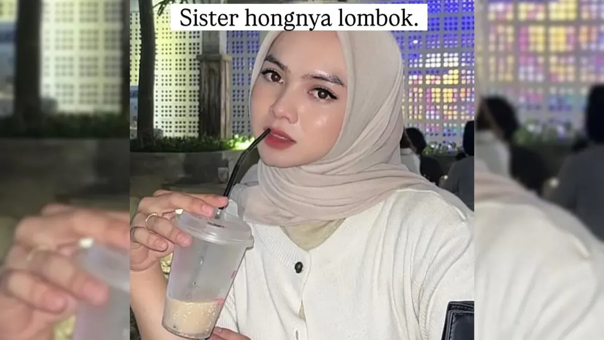 Sosok sister hong lombok ternyata pria menyamar jadi MUA berhijab (Sumber: Instagram/@nasikrawumataram)