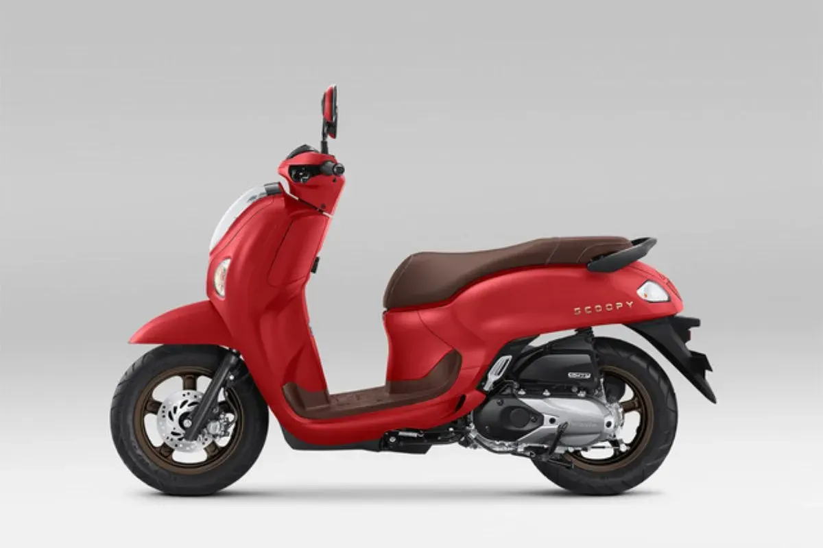 Warna motor New Honda Scoopy 2025 dengan tampilan lebih stylish dan personal. (Sumber: Dok. AHM)