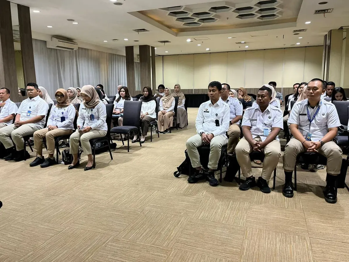 Para peserta dari BNNK baru dan mitra BNN mengikuti pelatihan peningkatan kompetensi rehabilitasi yang digelar di Jakarta Timur. (Sumber: Biro Humas dan Protokol BNN)