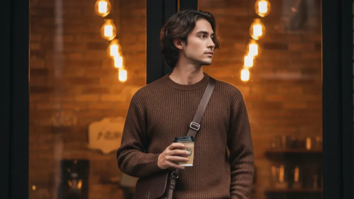 Hasil edit foto cowok gaya street style pakai prompt Gemini AI. (Sumber: Gemini AI)