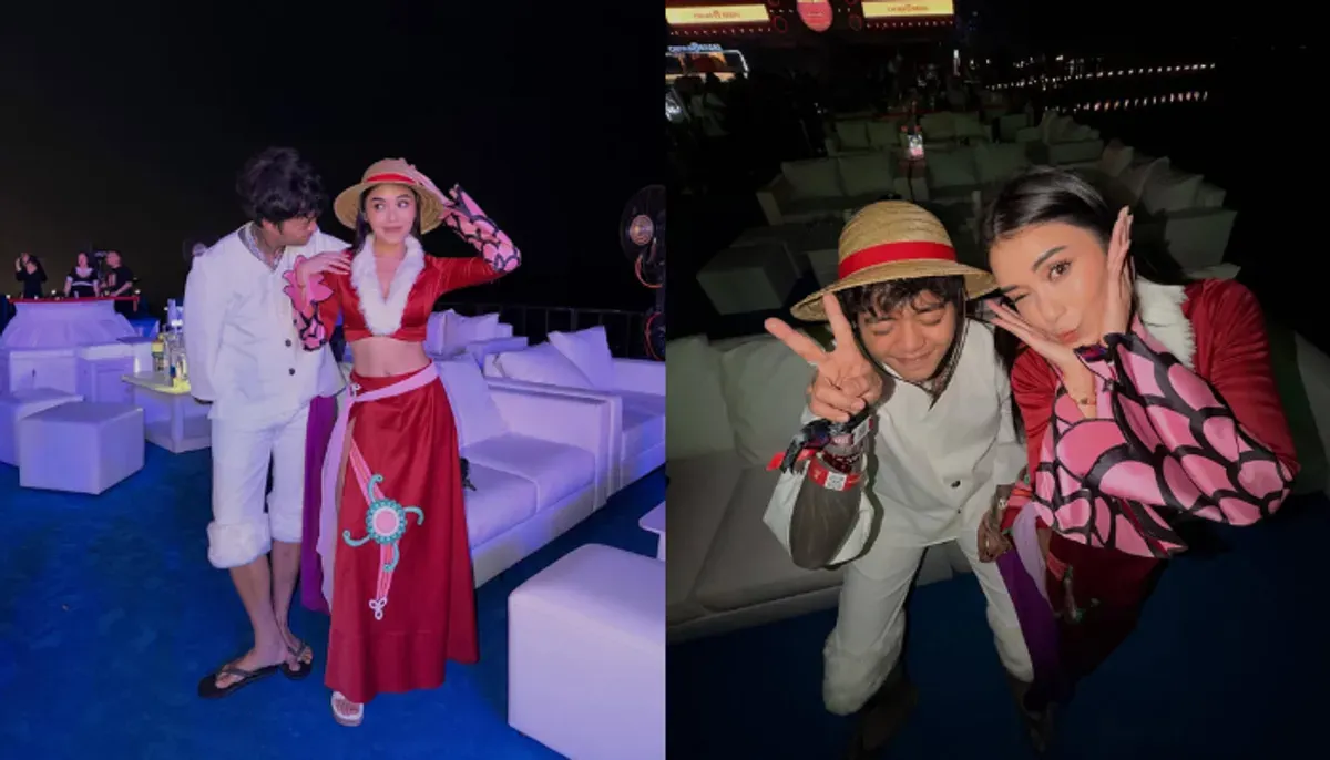 Momen kebersamaan Reza Arap dengan Lula Lahfah. (Sumber: Instagram/@lulalahfah, @ybrap)