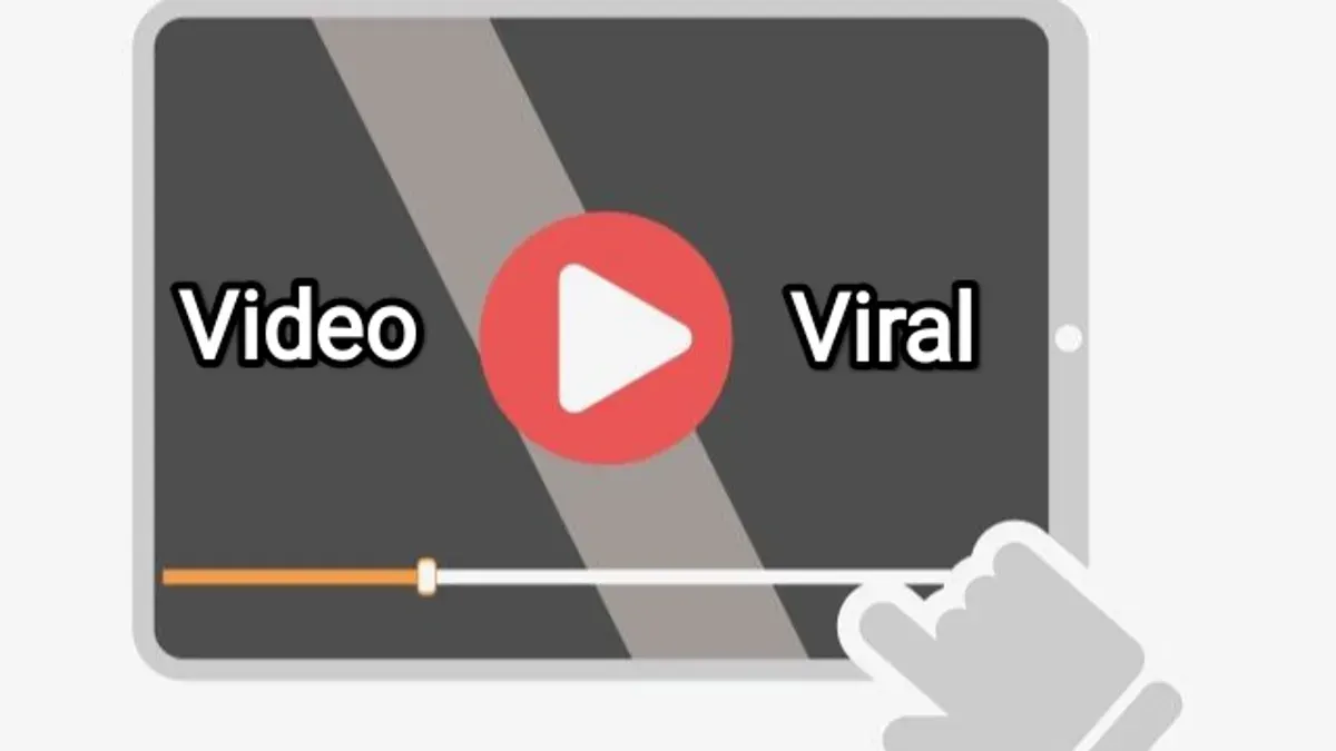 Ilustrasi - video viral di media sosial. (Sumber: Pinterest)