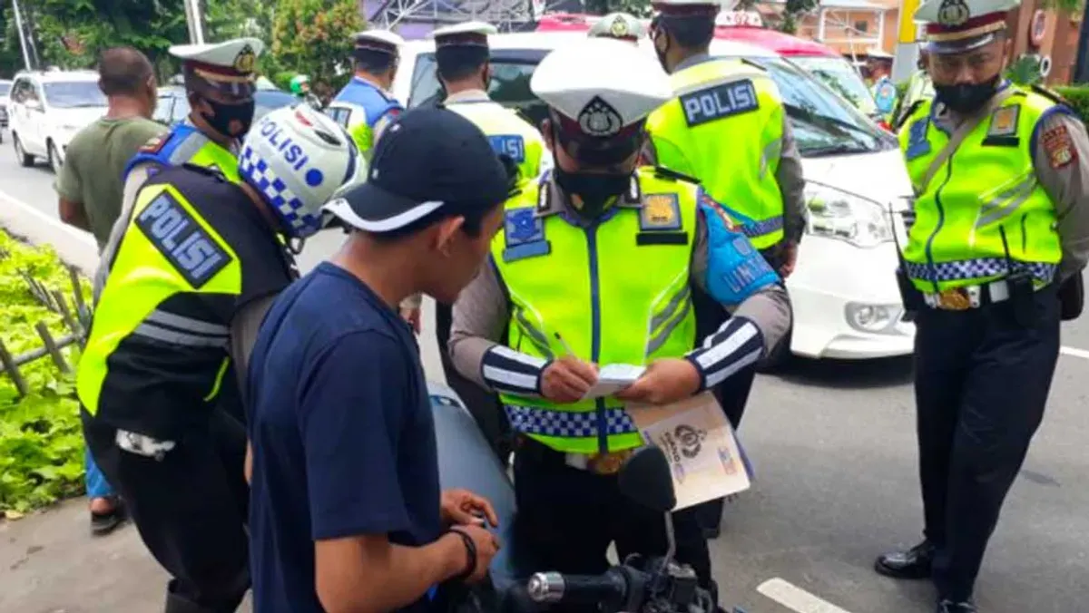 Ilustrasi operasi zebra yang dilaksanakan Polda Metro Jaya. (Sumber: Istimewa)