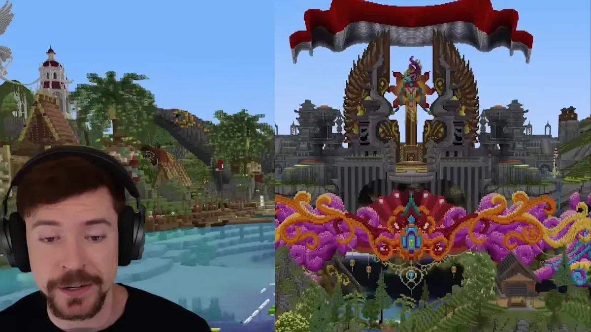 Kalahkan Perwakilan dari 8 Negara, Tim Indonesia Sabet Gelar Juara Minecraft MrBeast Gaming (Sumber: Youtube/@Mrbeast)