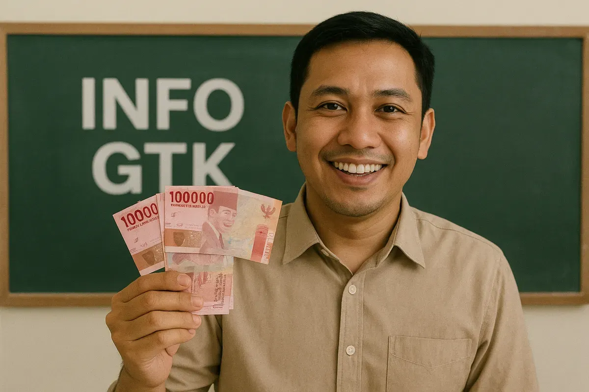 Ilustrasi tunjangan profesi guru (TPG). (Sumber: Poskota/ChatGPT)