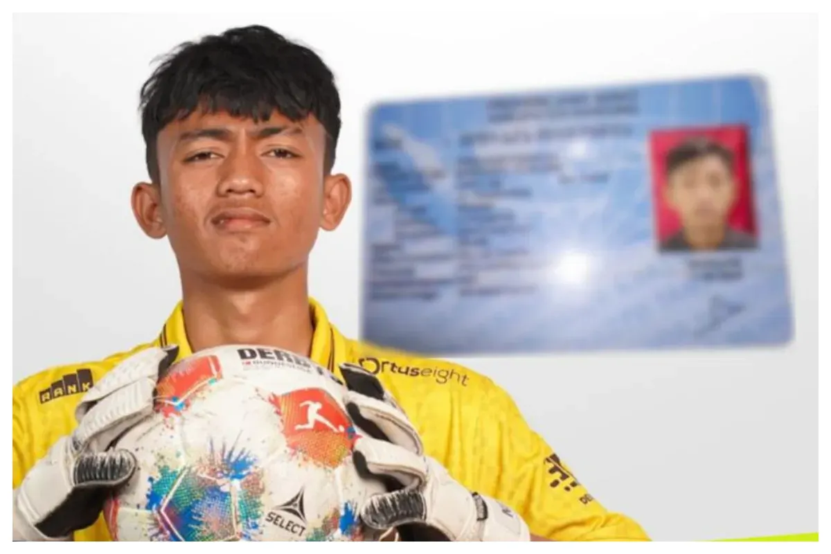 Rizki Nurfadhila yang tengah menjadi sorotan karena diduga jadi korban Tindak Pidana Perdagangan Orang (TPPO) di Kamboja. (Sumber: X/@panditfootball)