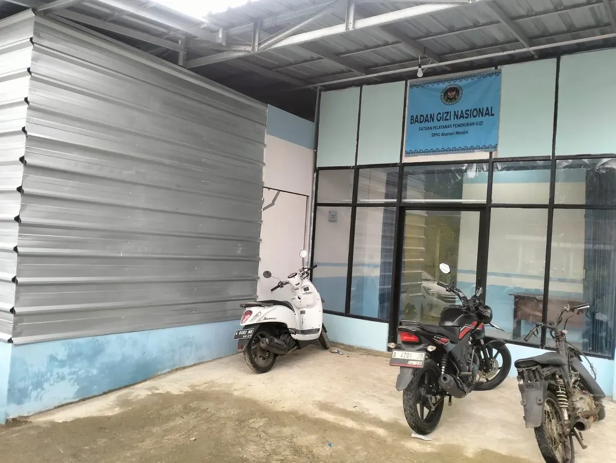 Suasana dapur SPPG Sindangkaya 2 di Desa Sindanglaya, Kecamatan Pagelaran, Pandeglang. (Sumber: Istimewa)