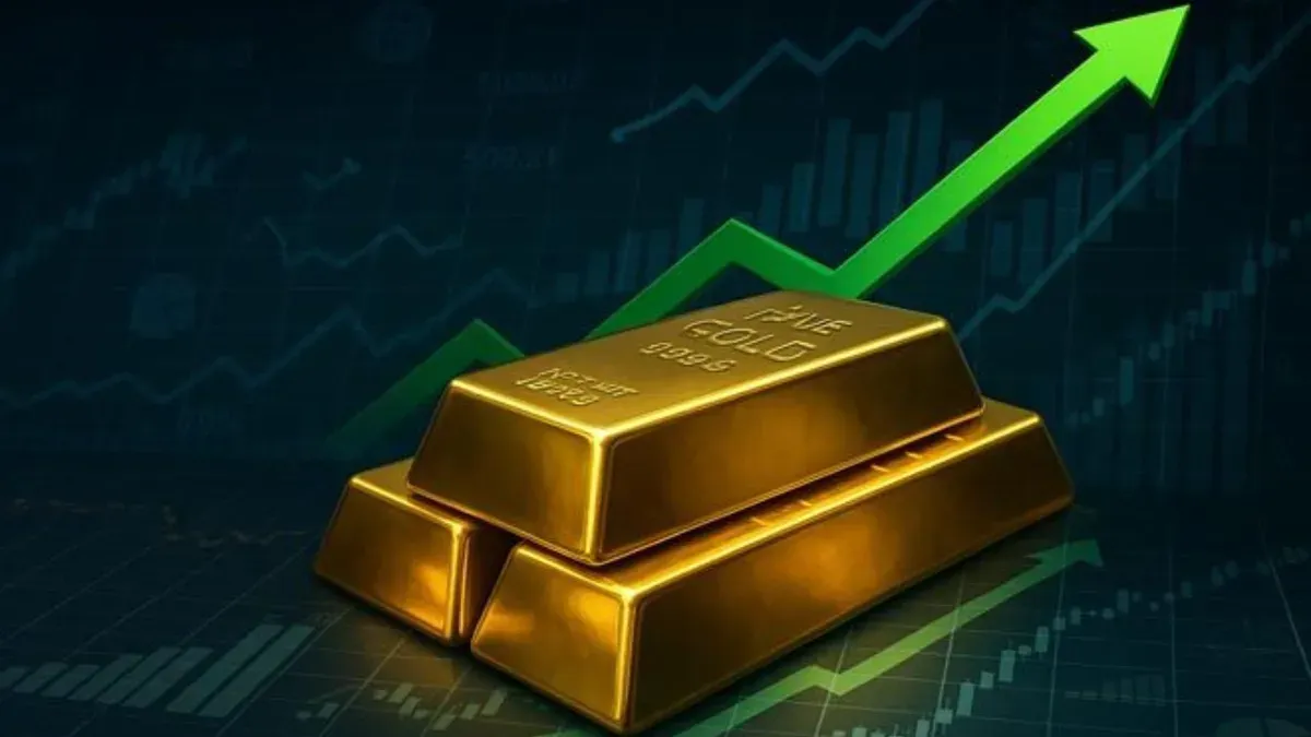 Harga emas melonjak 19 November 2025 (Sumber: Pinterest/Dove Investire)