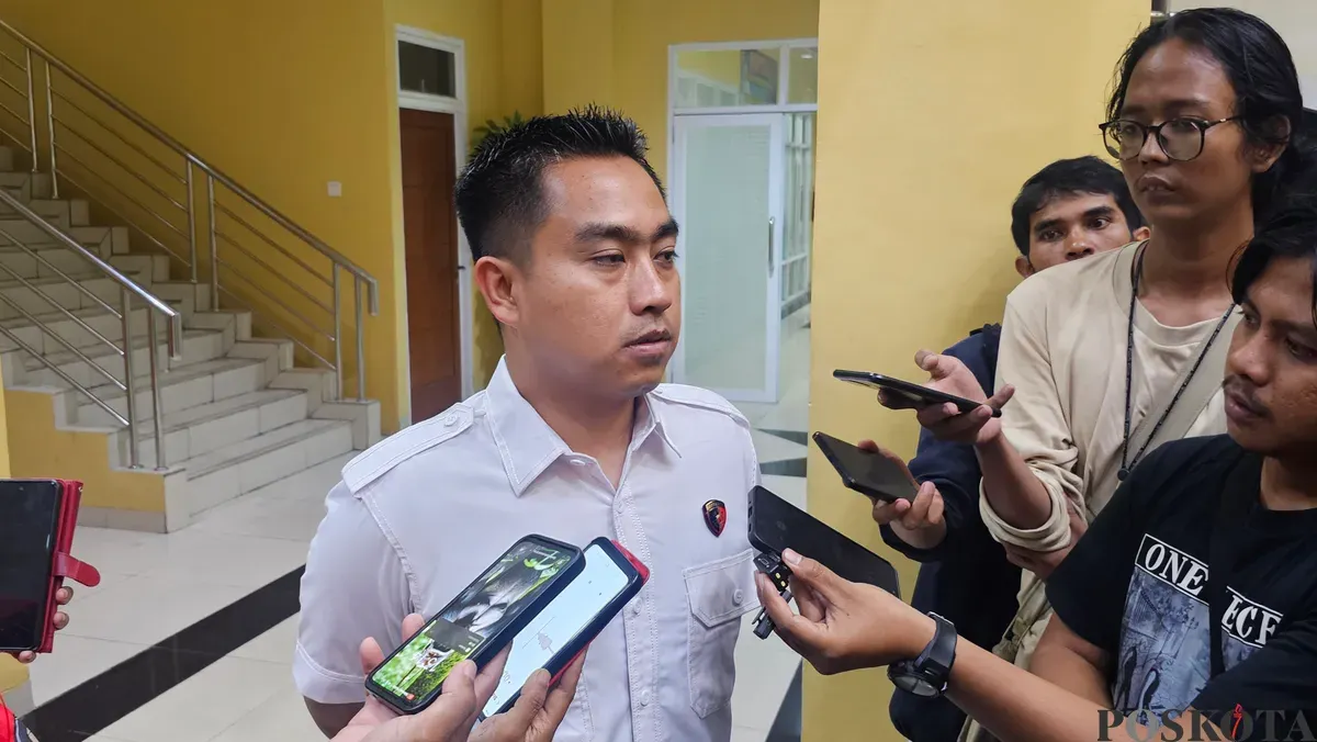Kasat Reskrim Polresta Tangerang, Kompol Septa Badoyo. (Sumber: Poskota/Veronica Prasetio)