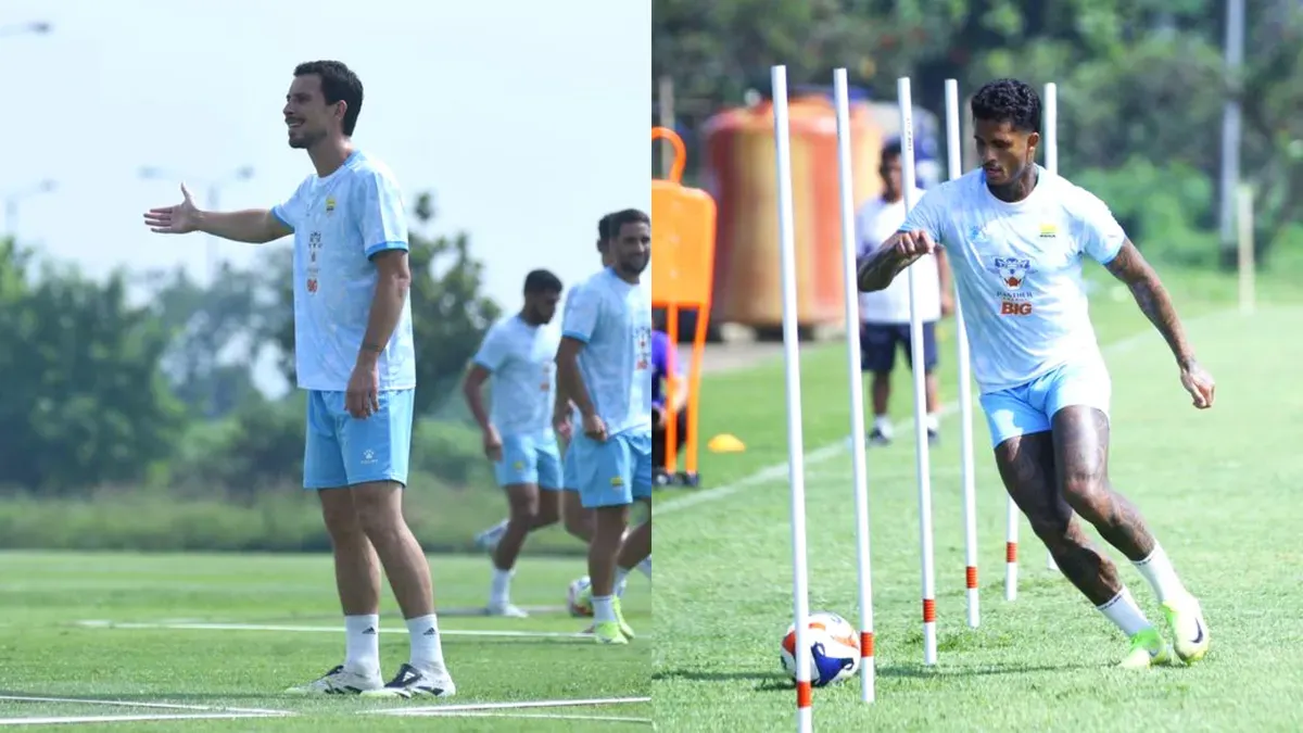 Potret pemain Persib Bandung, Thom Haye (kiri) dan Ramon Tanque (kanan). (Sumber: Persib)