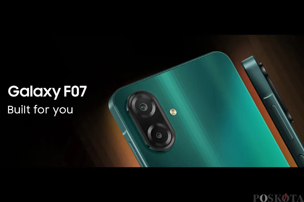 Spesifikasi dan Harga Samsung Galaxy F07, Cuma Rp1 Jutaan (Sumber: Samsung)