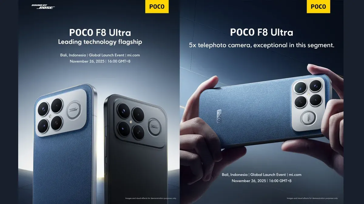 HP Poco F8 Ultra (Sumber: X/@POCOGlobal)