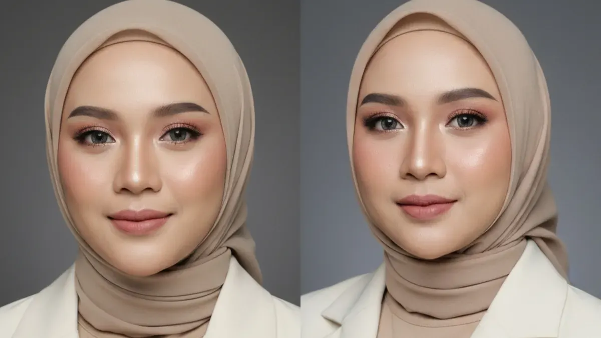 Hasil edit foto gaya studi formal pakai prompt Gemini AI. (Sumber: Gemini AI)