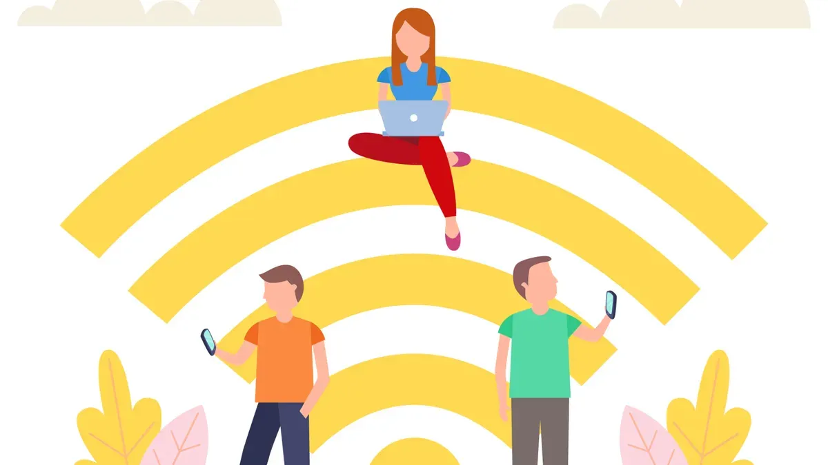 Ilustrasi internet rakyat lengkap dengan cara daftarnya. (Sumber: Freepik)