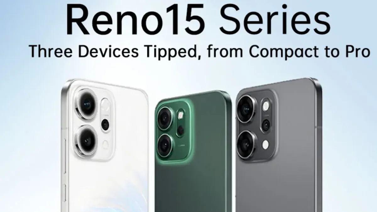 Ilustrasi HP Oppo Reno 15. (Sumber: Instagram/@whatmobile_official)