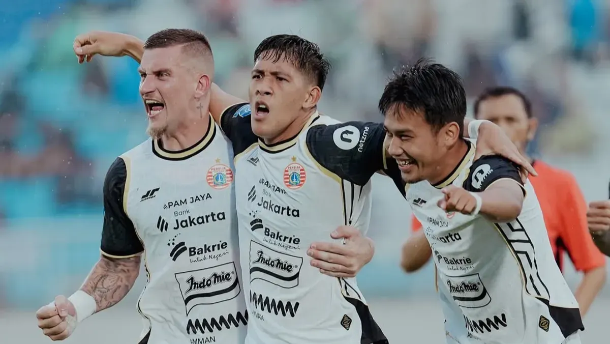 Potret pemain Persija Jakarta di Super League 2025. (Sumber: Instagram/@persija)