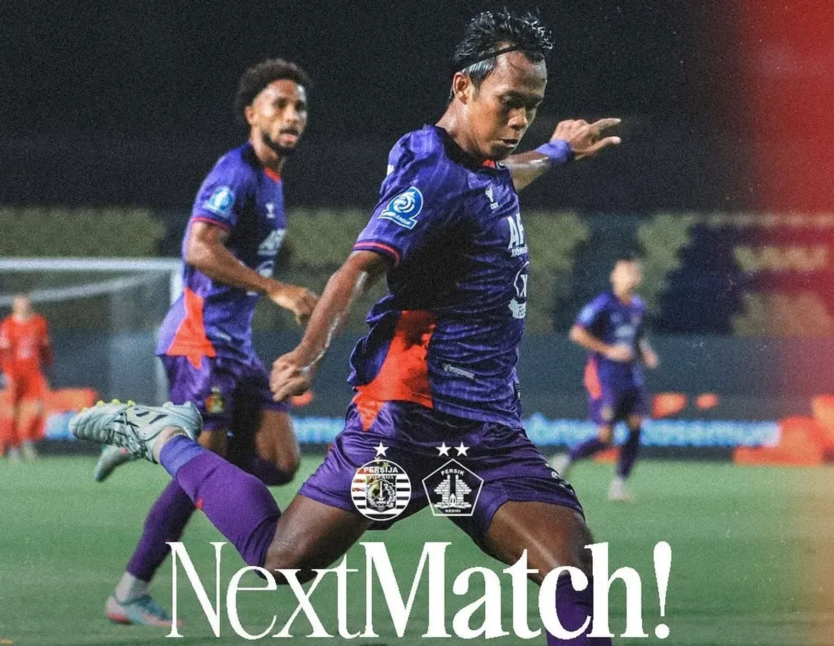 Prediksi susunan pemain Persija Jakarta vs Persik Kediri pada pekan ke-13 BRI Super League 2025/2026 (Sumber: Instagram @persikofficial)