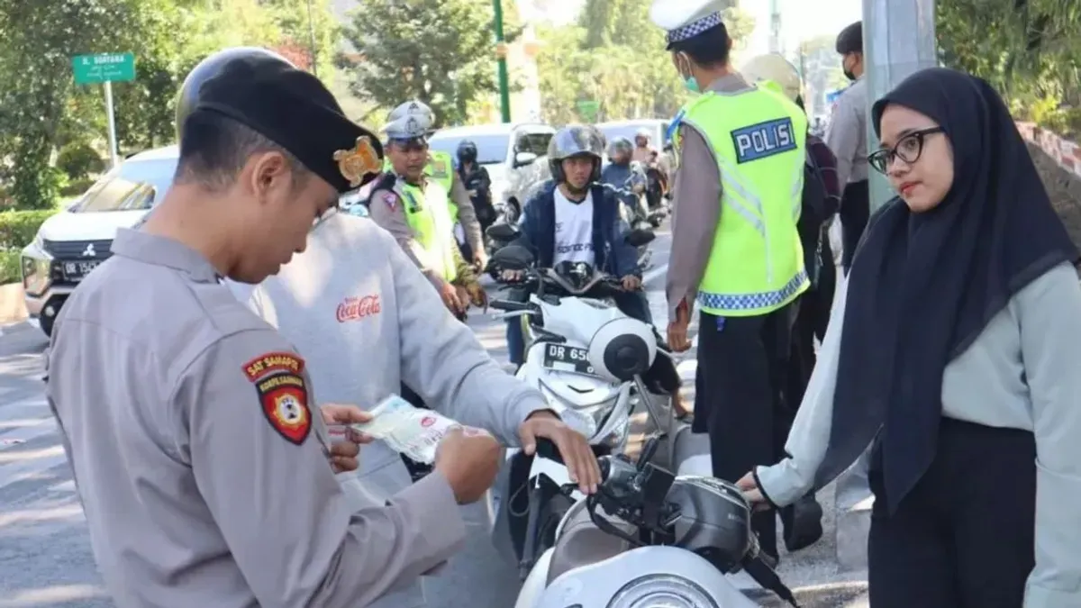 Pelaksanaan Operasi Zebra 2025. (Sumber: Korlantas Polri)