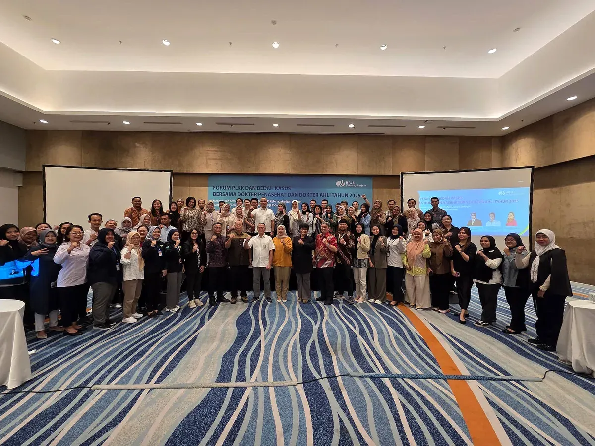 BPJS Ketenagakerjaan se-Jakarta Timur menggelar PLKK di Hotel Harris Kelapa Gading pada Rabu, 19 November 2025. (Sumber: Dok BPJS Ketenagakerjaan)