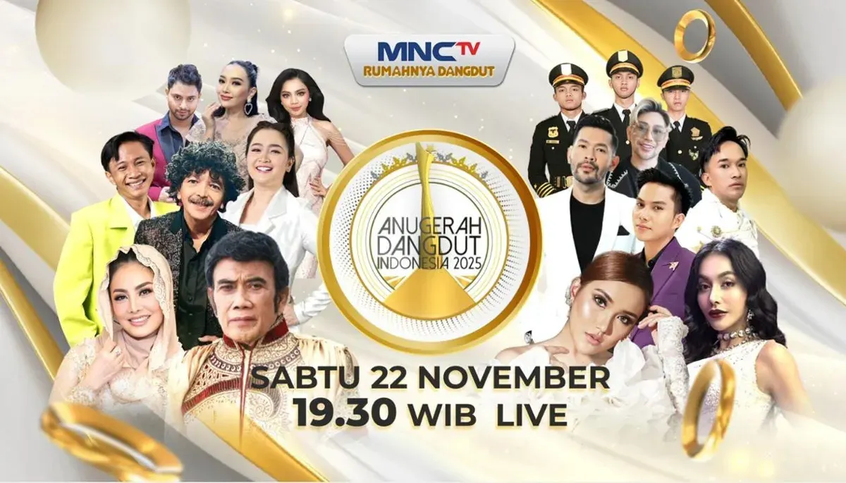 Anugerah Dangdut Indonesia 2025. (Sumber: Dok MNCTV)