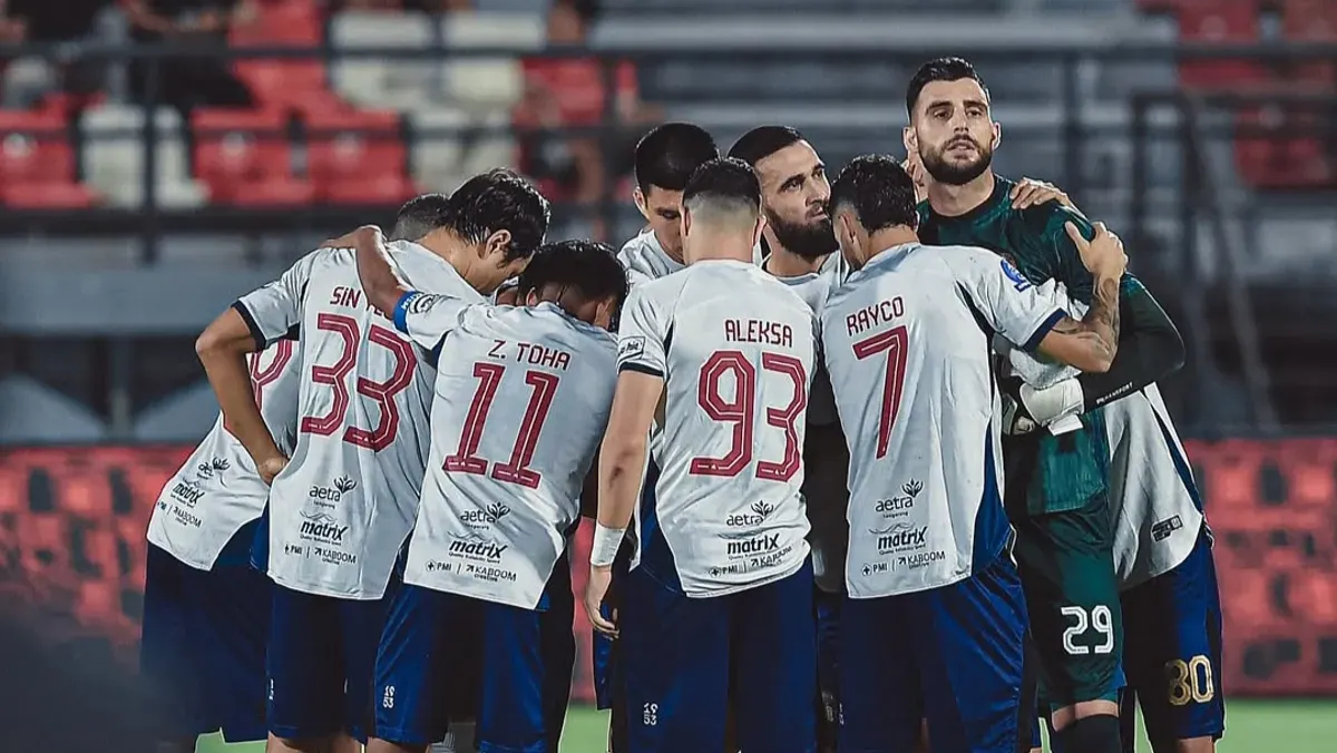 Potret pemain Persita Tangerang di Super League 2025/2026. (Sumber: Instagram/@persita.official)