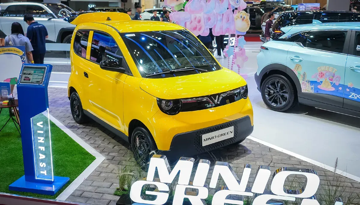 VinFast memperkenalkan Minio Green di GJAW 2025. (Sumber: Dok VinFast)