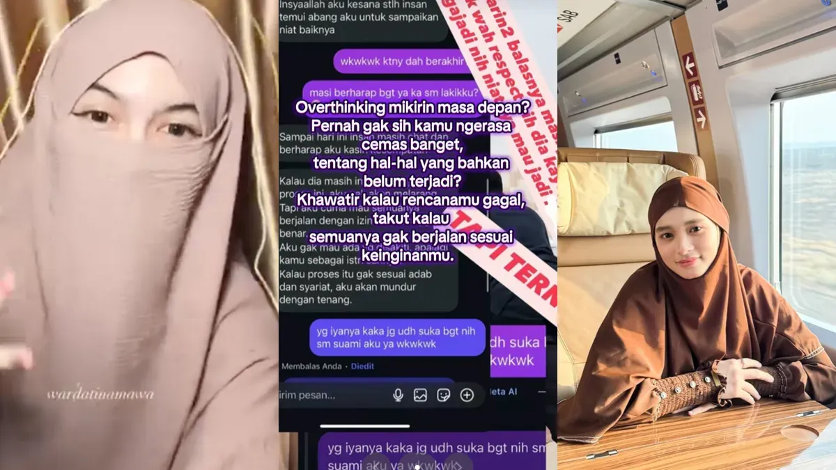 Potret Wardatina Mawa (kiri) yang membongkar isi pesan dengan inisial IR, diduga Inara Rusli (kanan). (Sumber: Instagram)