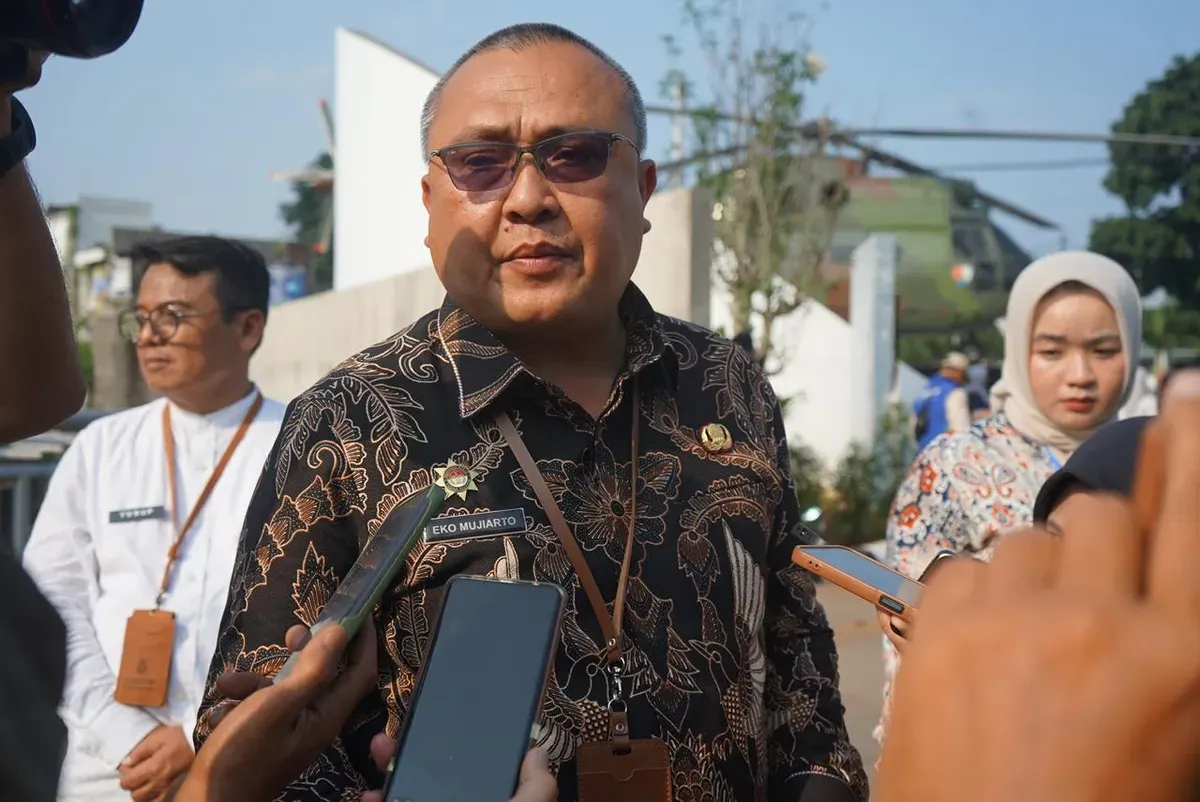 Kepala Dinas DPKPP Kabupaten Bogor Eko Mujiarto, bakal koordinasi dengan Satpol PP, untuk menyiagakan park 24 jam penjagaan taman, guna menghindari fasilitas taman yang kerap hilang. (Sumber: Istimewa)