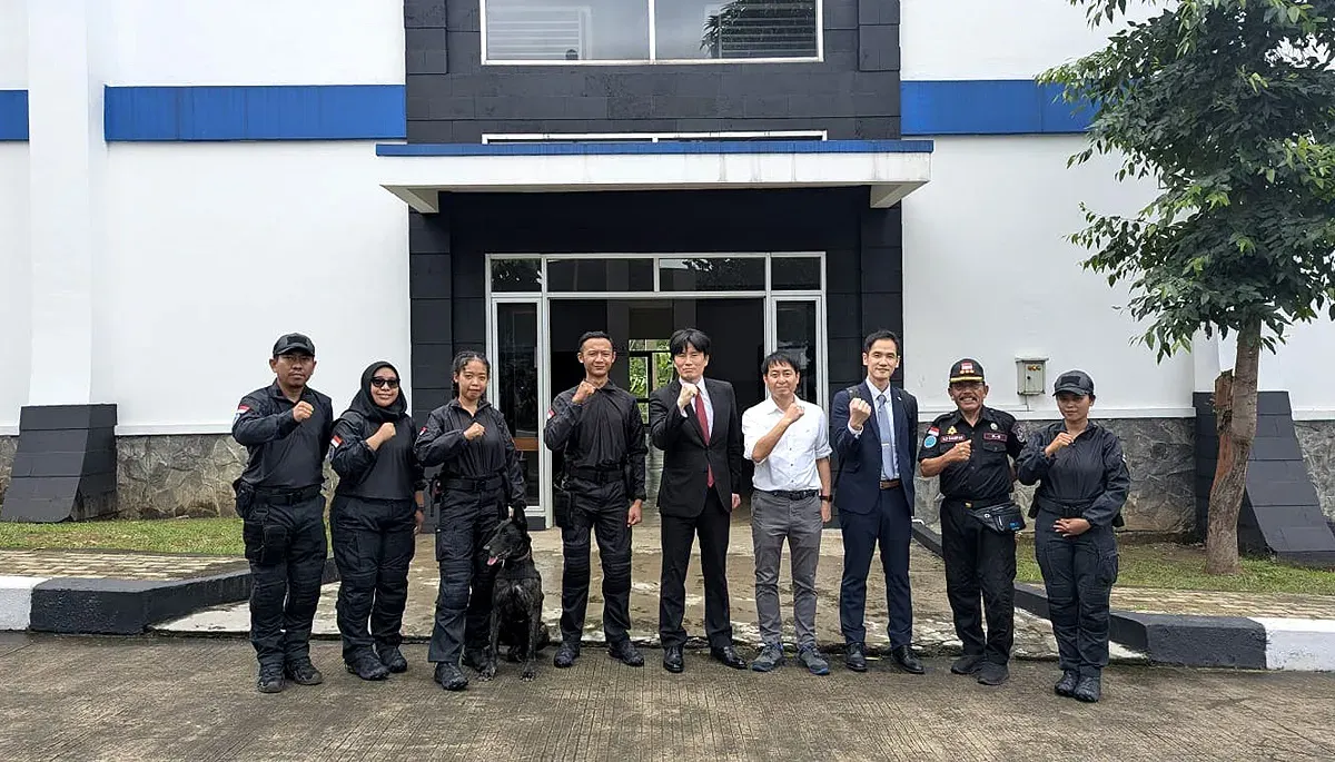 Balai Besar Rehabilitasi Badan Narkotika Nasional (BNN) menerima kunjungan Delegasi Japan Coast Guard (JCG) pada Kamis, 20 November 2025. (Sumber: Dok. BNN)