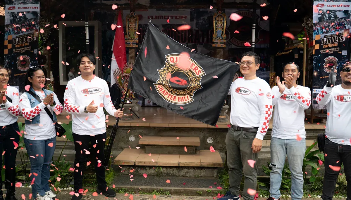 QJRiders Chapter Bali resmi berdiri. (Sumber: Dok QJMOTOR)