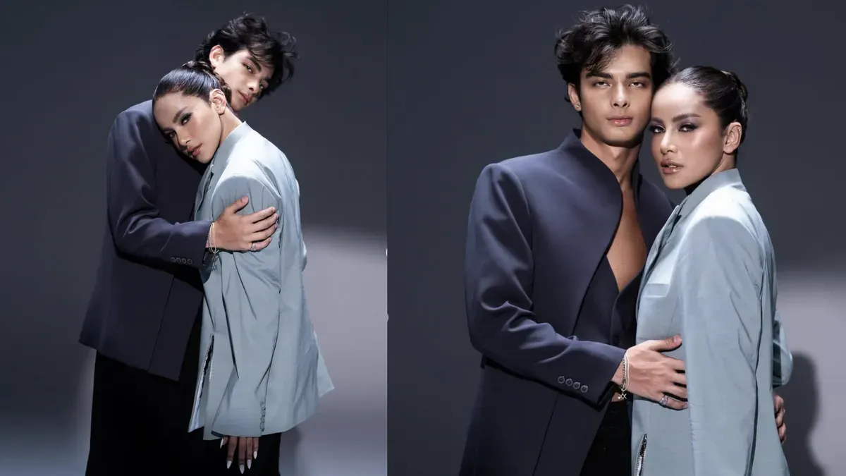 Olla Ramlan dan Tristan Molina terlihat akrab dalam sebuah unggahan Instagram yang memicu perbincangan publik mengenai kedekatan dan perbedaan usia mereka. (Sumber: Instagram/@ollaramlan)